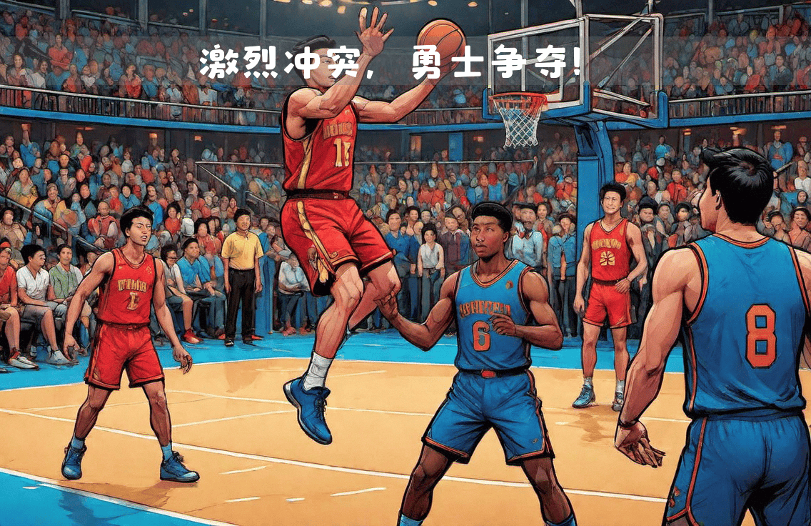 关于勇敢的球员们拼尽全力，场上呈现一幕幕激烈对抗的信息