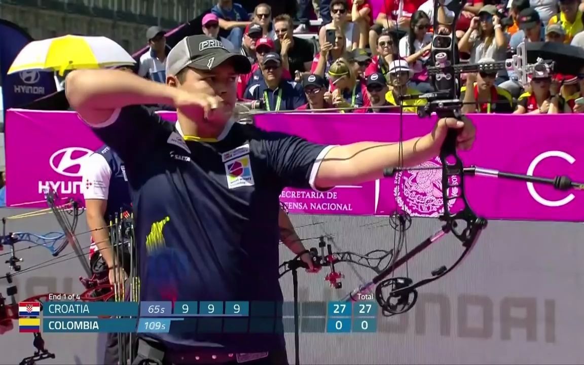 墨西哥队在射箭比赛中大放异彩 墨西哥队在射箭比赛中大放异彩