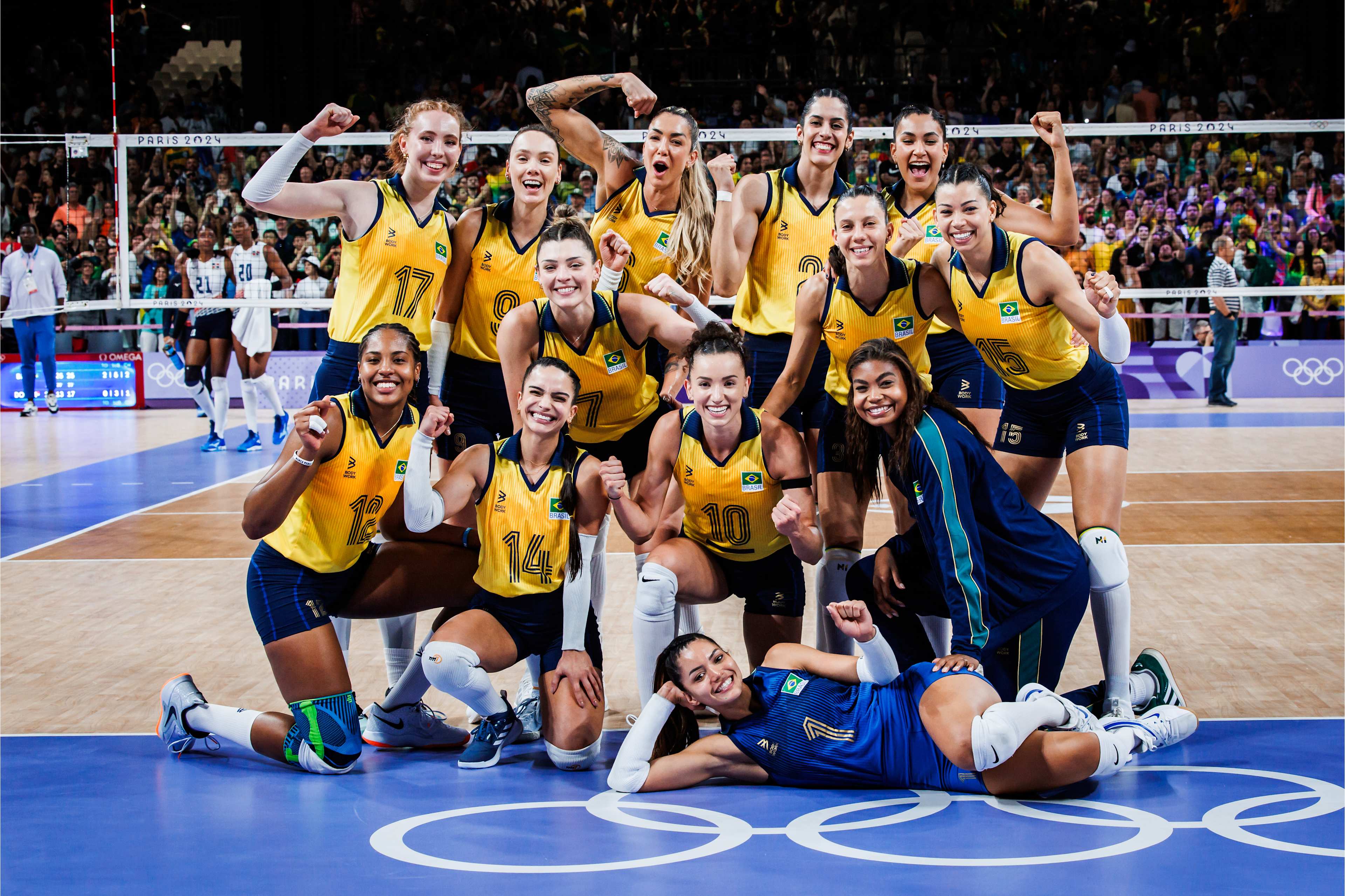 排球比赛女子项目巴西队摘金 排球比赛女子项目巴西队摘金